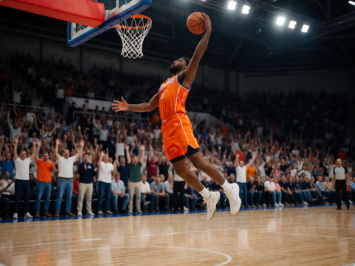 篮球与NBA赛事内容展示，球场竞技画面